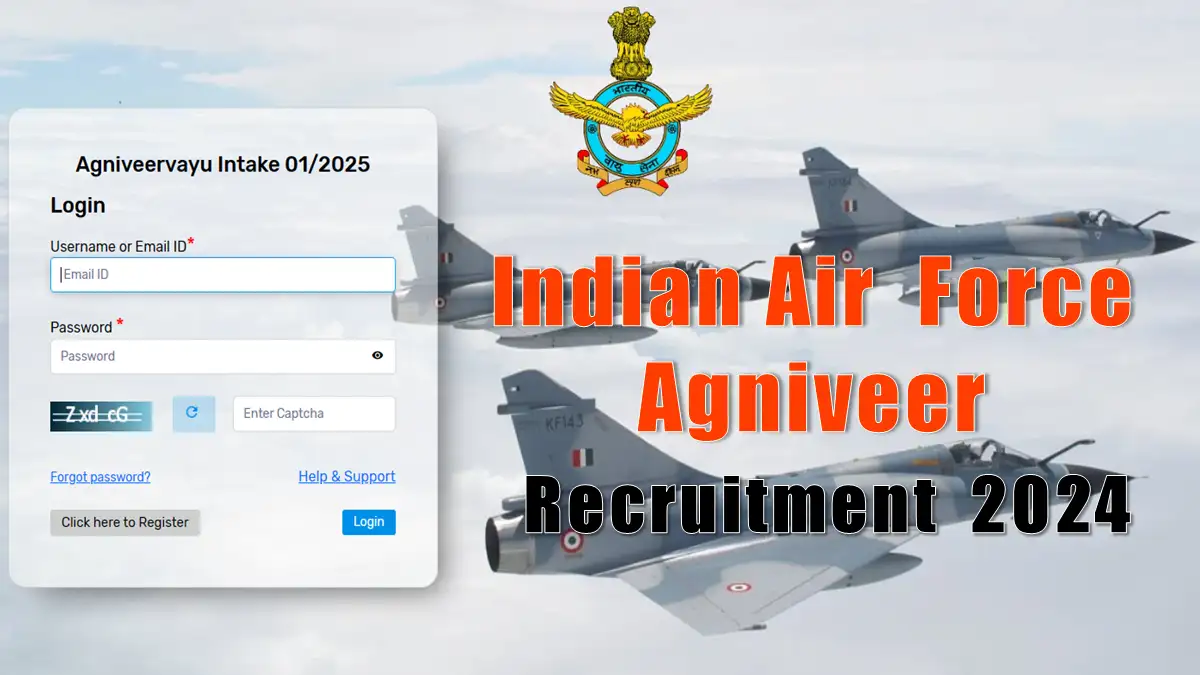 Join Agniveer Vayu Indian Air Force Recruitment 2024